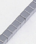 PLATINUM PLATED Electroplate Non-magnetic Synthetic Hematite Beads Strands, Cube, 3mm Electroplate Non-magnetic Synthetic Hematite Beads Strands, Cube, 3mm
