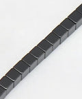 BLACK PLATED Electroplate Non-magnetic Synthetic Hematite Beads Strands, Cube, 3mm Electroplate Non-magnetic Synthetic Hematite Beads Strands, Cube, 3mm