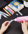 Empty Refillable Paint Markers – 12pcs Mixed Colour Blank Paint Pens Empty Refillable Paint Markers – 12pcs Mixed Colour Blank Paint Pens