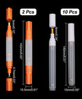 Empty Refillable Paint Markers – 12pcs Mixed Colour Blank Paint Pens Empty Refillable Paint Markers – 12pcs Mixed Colour Blank Paint Pens