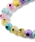 Evil Eye Lampwork Beads, Round, Colorful Evil Eye Lampwork Beads, Round, Colorful