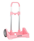 Evolution Backpack Cart – Pale Pink for School & Travel Evolution Backpack Cart – Pale Pink for School & Travel