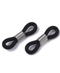 PLATINUM Eyeglass Holders, Glasses Rubber Loop Ends, with 304 Stainless Steel Findings Eyeglass Holders, Glasses Rubber Loop Ends, with 304 Stainless Steel Findings