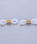 GOLDEN Eyeglass Holders, with 304 Stainless Steel , Golden, 20x5mm Eyeglass Holders, with 304 Stainless Steel , Golden, 20x5mm