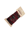 RED Fabric Frayed Cotton Boho Style Cord Fabric Cotton Cord – Durable & Versatile for Crafting and DIY Projects