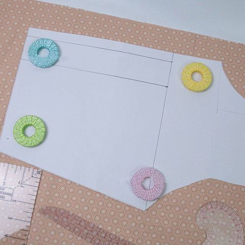 Fabric Weights, Flat Round, Mixed Color, 50mm Fabric Weights, Flat Round, Mixed Color, 50mm