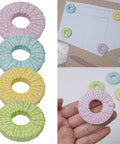 Fabric Weights, Flat Round, Mixed Color, 50mm Fabric Weights, Flat Round, Mixed Color, 50mm