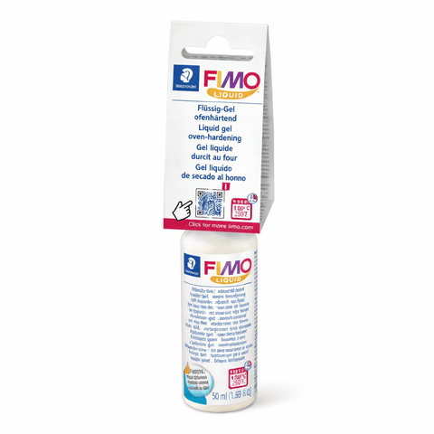 FIMO Liquid 50ml Glass Glue | Transparent Polymer Clay Adhesive for Crafts FIMO Liquid 50ml Glass Glue | Transparent Polymer Clay Adhesive for Crafts