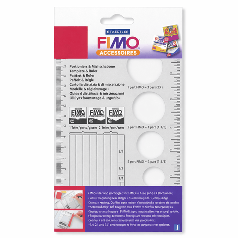 FIMO Meter Tool – Measuring & Portioning Ruler for Polymer Clay FIMO Meter Tool – Measuring & Portioning Ruler for Polymer Clay