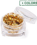 Foil Flakes – DIY Gilding Flakes for Epoxy Resin Jewelry & Crafting (Compact plastic Box) Foil Flakes – DIY Gilding Flakes for Epoxy Resin Jewelry & Crafting (Compact plastic Box)