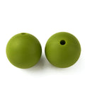OLIVE Food Grade Eco-Friendly Silicone Beads, Baby Chew Teething, Round Food Grade Eco-Friendly Silicone Beads, Baby Chew Teething, Round