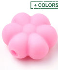 Food Grade Eco-Friendly Silicone Beads, Chewing Beads For Teethers, DIY Nursing Making, Flowerr, 14mm Food Grade Eco-Friendly Silicone Beads, Chewing Beads For Teethers, DIY Nursing Making, Flowerr, 14mm