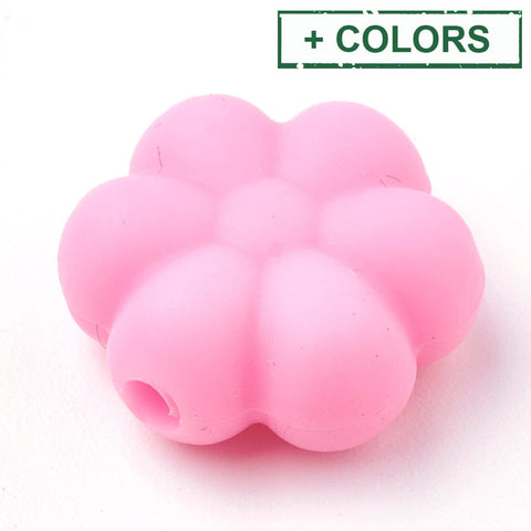 Food Grade Eco-Friendly Silicone Beads, Chewing Beads For Teethers, DIY Nursing Making, Flowerr, 14mm Food Grade Eco-Friendly Silicone Beads, Chewing Beads For Teethers, DIY Nursing Making, Flowerr, 14mm