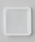 Food Grade Silicone Molds, UV Resin & Epoxy Resin Jewelry Making, Square, White Food Grade Silicone Molds, UV Resin & Epoxy Resin Jewelry Making, Square, White