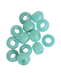 AQUA Furnace Big Hole Glass Beads 8x5mm – Oval Craft Beads for Jewelry Making, Beading & DIY Project Furnace Big Hole Glass Beads 8x5mm – Oval Craft Beads for Jewelry Making, Beading & DIY Project