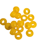 TRANSPARENT CANARY YELLOW Furnace Big Hole Glass Beads 8x5mm – Oval Craft Beads for Jewelry Making, Beading & DIY Project Furnace Big Hole Glass Beads 8x5mm – Oval Craft Beads for Jewelry Making, Beading & DIY Project