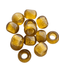 TRANSPARENT OLIVE Furnace Big Hole Glass Beads 8x5mm – Oval Craft Beads for Jewelry Making, Beading & DIY Project Furnace Big Hole Glass Beads 8x5mm – Oval Craft Beads for Jewelry Making, Beading & DIY Project