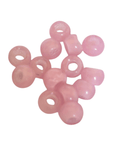MEDIUM ROSE Furnace Big Hole Glass Beads 8x5mm – Oval Craft Beads for Jewelry Making, Beading & DIY Project Furnace Big Hole Glass Beads 8x5mm – Oval Craft Beads for Jewelry Making, Beading & DIY Project