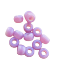 PURPLE Furnace Big Hole Glass Beads 8x5mm – Oval Craft Beads for Jewelry Making, Beading & DIY Project Furnace Big Hole Glass Beads 8x5mm – Oval Craft Beads for Jewelry Making, Beading & DIY Project