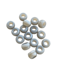 GREY Furnace Big Hole Glass Beads 8x5mm – Oval Craft Beads for Jewelry Making, Beading & DIY Project Furnace Big Hole Glass Beads 8x5mm – Oval Craft Beads for Jewelry Making, Beading & DIY Project