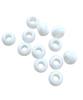 WHITE Furnace Big Hole Glass Beads 8x5mm – Oval Craft Beads for Jewelry Making, Beading & DIY Project Furnace Big Hole Glass Beads 8x5mm – Oval Craft Beads for Jewelry Making, Beading & DIY Project