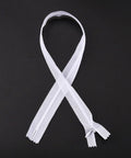 WHITE Garment Accessories, Nylon Zipper, Zip-fastener Components, 2.5x40cm Garment Accessories, Nylon Zipper, Zip-fastener Components, 2.5x40cm