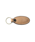 BEIGE Genuine Real Cowhide Leather Key Rings Dyed Genuine Real Cowhide Leather Key Rings Dyed