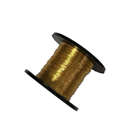 0.2mm / 175 meters Gilt (Gold) Coloured Copper Craft Wire for Decorative & Jewellery Crafts Gilt (Gold) Coloured Copper Craft Wire for Decorative & Jewellery Crafts