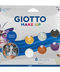 SET 2 METALLIC COLORS GIOTTO Make Up Face Painting Set – 6 Colours × 5ml GIOTTO Make Up Face Painting Set – 6 Colours × 5ml