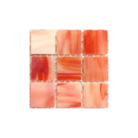CORAL Glacier Hand-Cut Recycled Stained Glass Mosaic Tiles – 20mm Glacier Hand-Cut Recycled Stained Glass Mosaic Tiles – 20mm