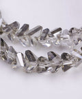 DARK GREY Glass Beads, Faceted, Triangle, 5x4.5x6mm Glass Beads, Faceted, Triangle, 5x4.5x6mm