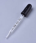 Glass Dropper with Graduated Pipettes – White, 1ml Capacity Glass Dropper with Graduated Pipettes – White, 1ml Capacity