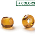 Glass European Beads, Large Hole Beads, Rondelle 14-15mm Glass European Beads, Large Hole Beads, Rondelle 14-15mm