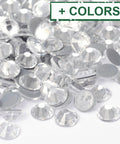 Glass Hotfix Rhinestone, Flat Back & Faceted, Half Round, 6.3~6.5mm Glass Hotfix Rhinestone, Flat Back & Faceted, Half Round, 6.3~6.5mm