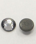 BLACK DIAMOND Glass Hotfix Rhinestone, Grade AA, Flat Back & Faceted, Half Round, Siam, SS16 Glass Hotfix Rhinestone, Grade AA, Flat Back & Faceted, Half Round, Siam, SS16