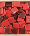BRICKWORK Glass Mosaic Tiles – 25x25mm Mixed Finish Glass Mosaic Tiles – 25x25mm Mixed Finish