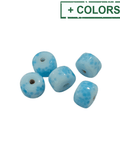 Glass Tube Beads 7x10mm Glass Tube Beads 7x10mm
