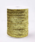 YELLOW (GOLDEN) Glitter Sparkle Ribbon, Polyester & Nylon Ribbon Glitter Sparkle Ribbon, Polyester & Nylon Ribbon