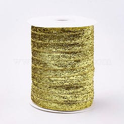 YELLOW (GOLDEN) Glitter Sparkle Ribbon, Polyester & Nylon Ribbon Glitter Sparkle Ribbon, Polyester & Nylon Ribbon