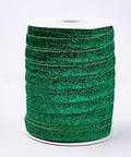 GREEN Glitter Sparkle Ribbon, Polyester & Nylon Ribbon Glitter Sparkle Ribbon, Polyester & Nylon Ribbon