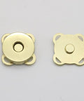 GOLDEN Alloy Magnetic Buttons Snap Magnet Fastener, Flower, for Cloth & Purse Makings Alloy Magnetic Buttons Snap Magnet Fastener, Flower, for Cloth & Purse Makings