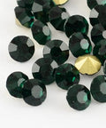 EMERALD Grade A Glass Pointed Back Chaton Rhinestones, Back Plated, Diamond, about 4.0~4.2mm Grade A Glass Pointed Back Chaton Rhinestones, Back Plated, Diamond, about 4.0~4.2mm