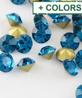 Grade A Glass Pointed Back Chaton Rhinestones, Back Plated, Diamond, about 4.0~4.2mm Grade A Glass Pointed Back Chaton Rhinestones, Back Plated, Diamond, about 4.0~4.2mm