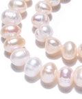 Grade AB Natural Cultured Freshwater Pearl Beads Strands, Potato, Seashell Color Grade AB Natural Cultured Freshwater Pearl Beads Strands, Potato, Seashell Color