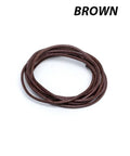 Griffin BROWN High Grade Natural Rounded Goatskin Leather 1.3mm dyed