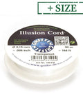 ETSY Griffin Illusion Non Stretch Cord, transparent