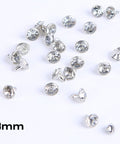 Heart Rhinestone Brass Rivets Platinum – Crystal Studs for Leather Craft Heart Rhinestone Brass Rivets Platinum – Crystal Studs for Leather Craft | Balzar Crafts