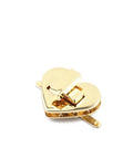 LIGHT GOLD Heart Zinc Alloy Purse Locks, for DIY Bag Making Heart Zinc Alloy Purse Locks, for DIY Bag Making