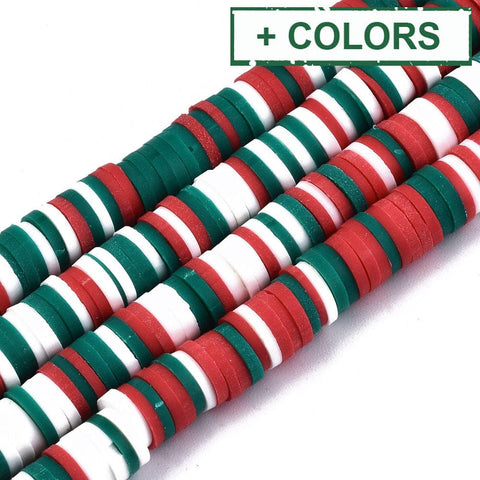 Heishi Clay Beads 6mm Heishi Clay Beads 6mm