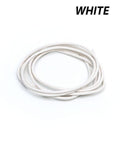 WHITE High Grade Natural Rounded Goatskin Leather 1.3mm dyed High Grade Natural Rounded Goatskin Leather 1.3mm dyed